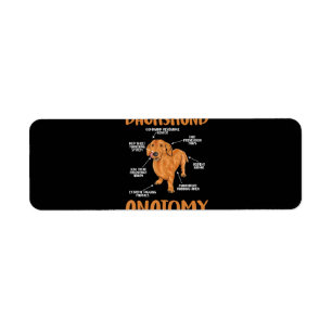 Dachshund Cute Gifts Wiener Doxie Lovers Etiket
