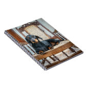 Dachshund Cute Notitieboek (Rechterzijde)