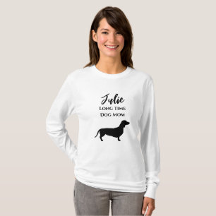 Dachshund Dachshund long temps Chien Maman T-shirt