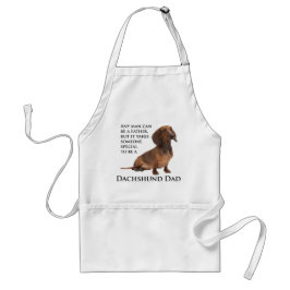 Dachshund Dad Barbeque Apron Standaard Schort
