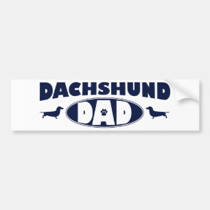 Dachshund Dad Bumpersticker
