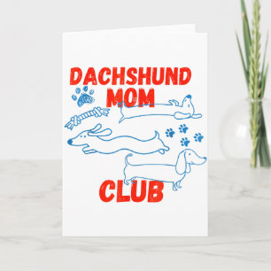 Dachshund Dad Club Leven Is Beter Met Doxies Vader Kaart