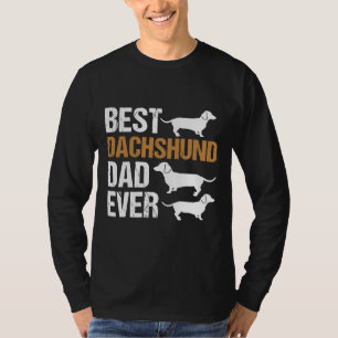 Dachshund Dad Dachshund Dog Father T-shirt