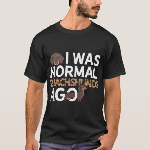 Dachshund Dad Funny Wiener Hondenliefhebber Doxie  T-shirt