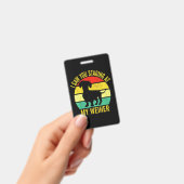 Dachshund Dad Men Badge (Handheld)