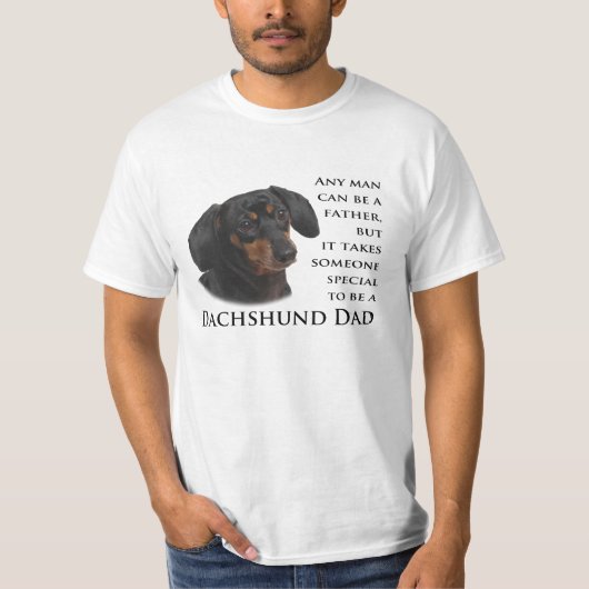 Dachshund Dad shirt (Voorkant)