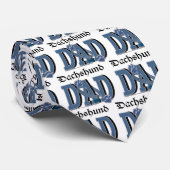 Dachshund DAD Stropdas (Opgerold)