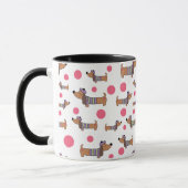 Dachshund dans la Mug Sweater (Gauche)