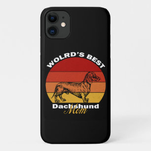 Dachshund - De beste Dachshund Mam ter wereld iPhone 11 Hoesje