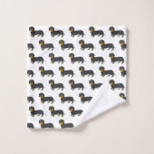 Dachshund Design (Gant de toilette)