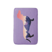 Dachshund Design 226 - Prachtig Natuur Uitzicht Badmat (Voorkant Verticaal)