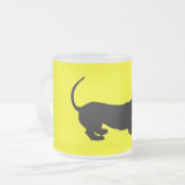Dachshund Design Mug pour Amoureux de les chiens W (Devant gauche)