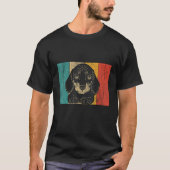 Dachshund Design Retro Dachshund T-shirt (Voorkant)