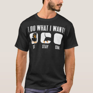 Dachshund doe wat ik wil dat Doie T-shirt