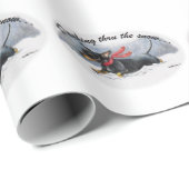 Dachshund Dog Art-kerstinpakpapier Cadeaupapier (Rol Hoek)