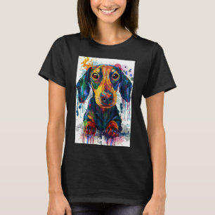 Dachshund Dog Art T-shirt