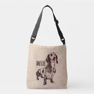 Dachshund dog - Doxie Crossbody Tas