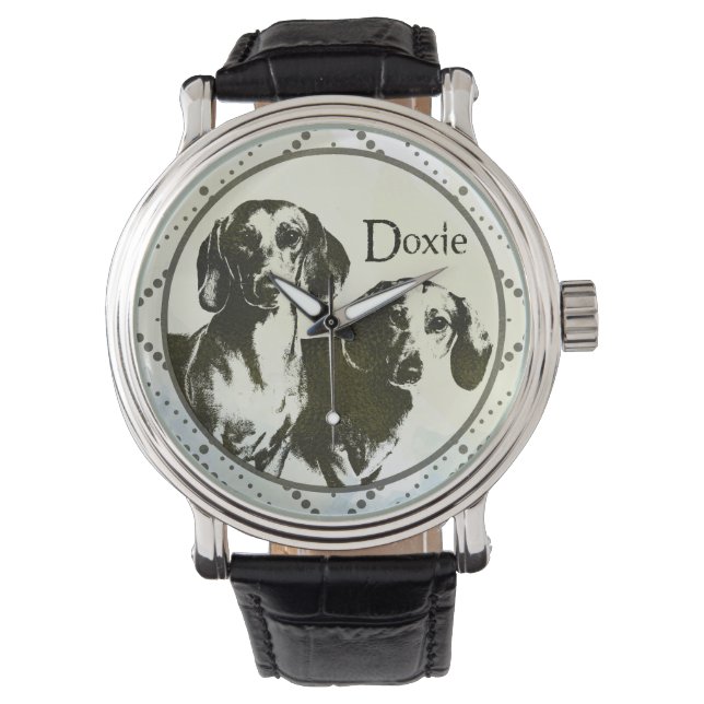 Dachshund dog - Doxie Horloge (Voorkant)