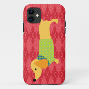 Dachshund Dog Hoesje-Mate Hoesje