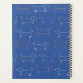 Dachshund Dog, Hondenliefhebber, Pet, Dog Gift Pat Planner (Achterkant)