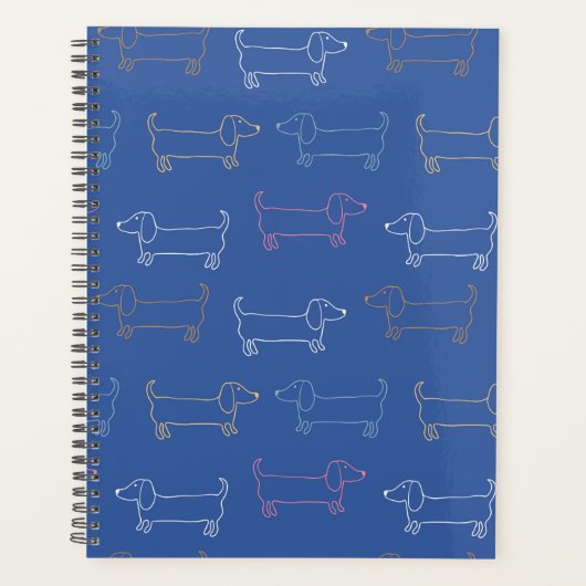 Dachshund Dog, Hondenliefhebber, Pet, Dog Gift Pat Planner (Voorkant)