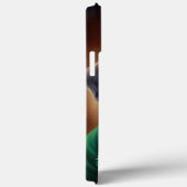 Dachshund Dog in St. Patrick's Day Dress Case-Mate iPhone Case (Achterkant / Rechts)