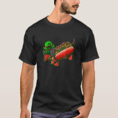 Dachshund Dog Leprechau St Patrick Day Saint Paddy T-shirt (Voorkant)