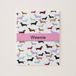 Dachshund Dog Puzzle Legpuzzel