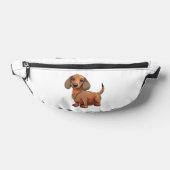 Dachshund Dog Schattige Heuptasje (Liggend)