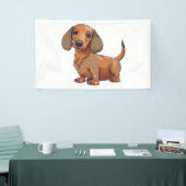 Dachshund Dog Schattige Spandoek (Beurs)