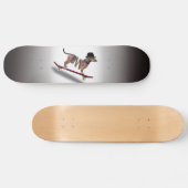 Dachshund Dog Skateboarder Skateboard (Horizontaal)