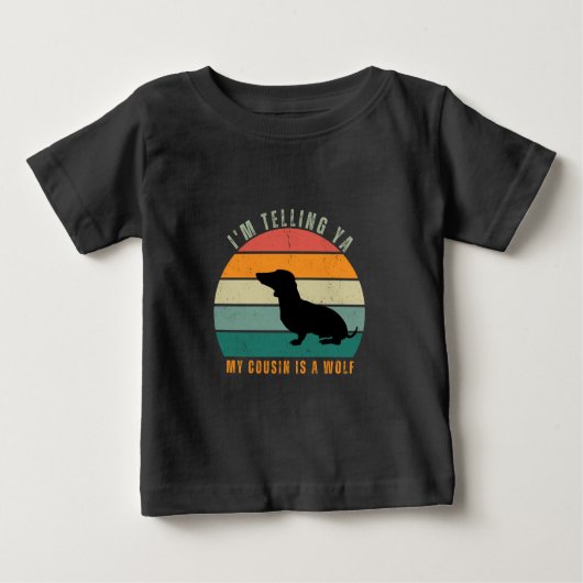 Dachshund Dog T-Shirt (Voorkant)
