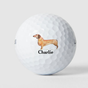 Dachshund Dog Wiener Pet Schattige Puppy Doxie Golfballen