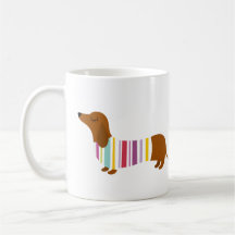 Dachshund Dog - witte mok