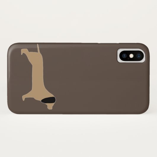 Dachshund Doggie iPhone / coque ipad (Dos (Horizontal))