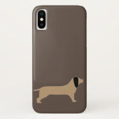 Dachshund Doggie iPhone / coque ipad (Dos)