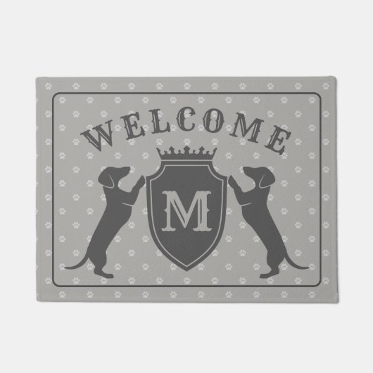 Dachshund Doormat Deurmat (Voorkant)