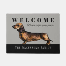  Dachshund Doormat