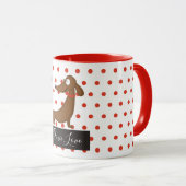 Dachshund (Doxie) Love Mug (Devant droit)