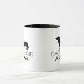 Dachshund Doxie Momma Mok Weiner Dog (Midden)