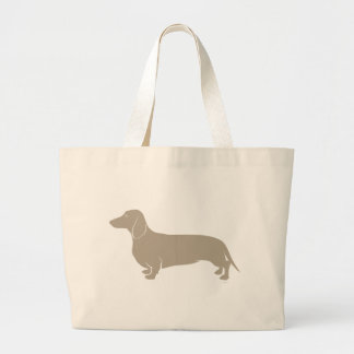 Dachshund - Doxie, oorspronkelijke, illustratieve  Grote Tote Bag