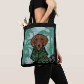 Dachshund Draagtas (Dichtbij)
