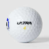 Dachshund Engel Golfballen (Logo)