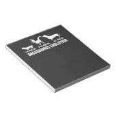 Dachshund Evoluties Notitieblok (Schuin)
