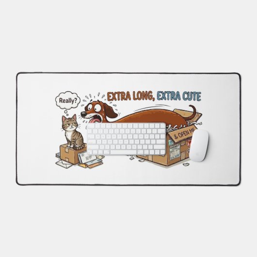 Dachshund Extra Long et Extra Mignon (Clavier et souris)