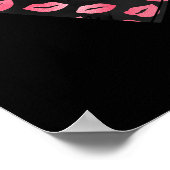 Dachshund Eyes Solid Color Poster (Hoek)