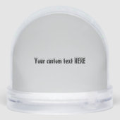 DACHSHUND FAMILY SNOW GLOBE (Arrière)