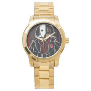 Dachshund Fantoom  Horloge
