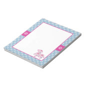 Dachshund Floral Notitieblok (Gedraaid)