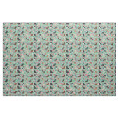 Dachshund Florals Stof (Fat Quarter)